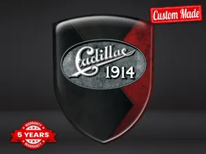 Cadillac Emblema Auto Edizione Minimal Moderno Personalizz. Z